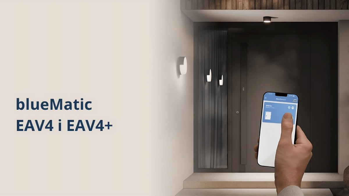 Winkhaus blueMaticEAV4+ і blueMotion+ Вхідні двері та додаток для їхнього відчинення