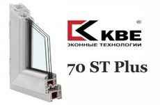 Окна КВЕ в Киеве, профиль KBE 70 st Plus.