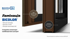 BICOLOR - стильні кольорові поєднання вікон!