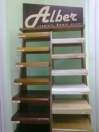 Виставочні стенди дерев`яних підвіконь Alber