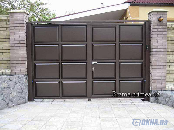 Ворота филенка (шоколадка)