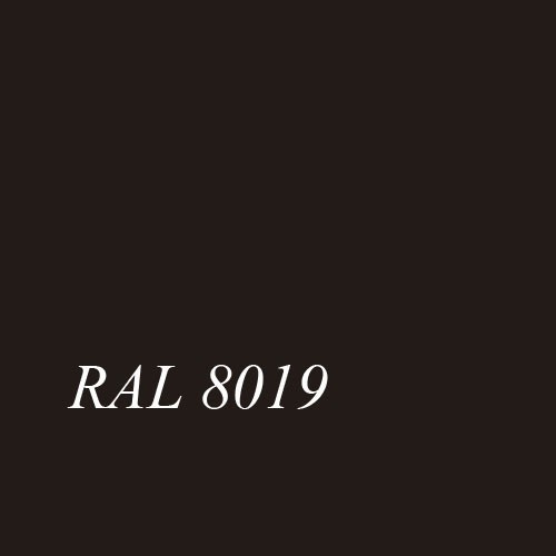 Знижка 30% на колір RAL 8019