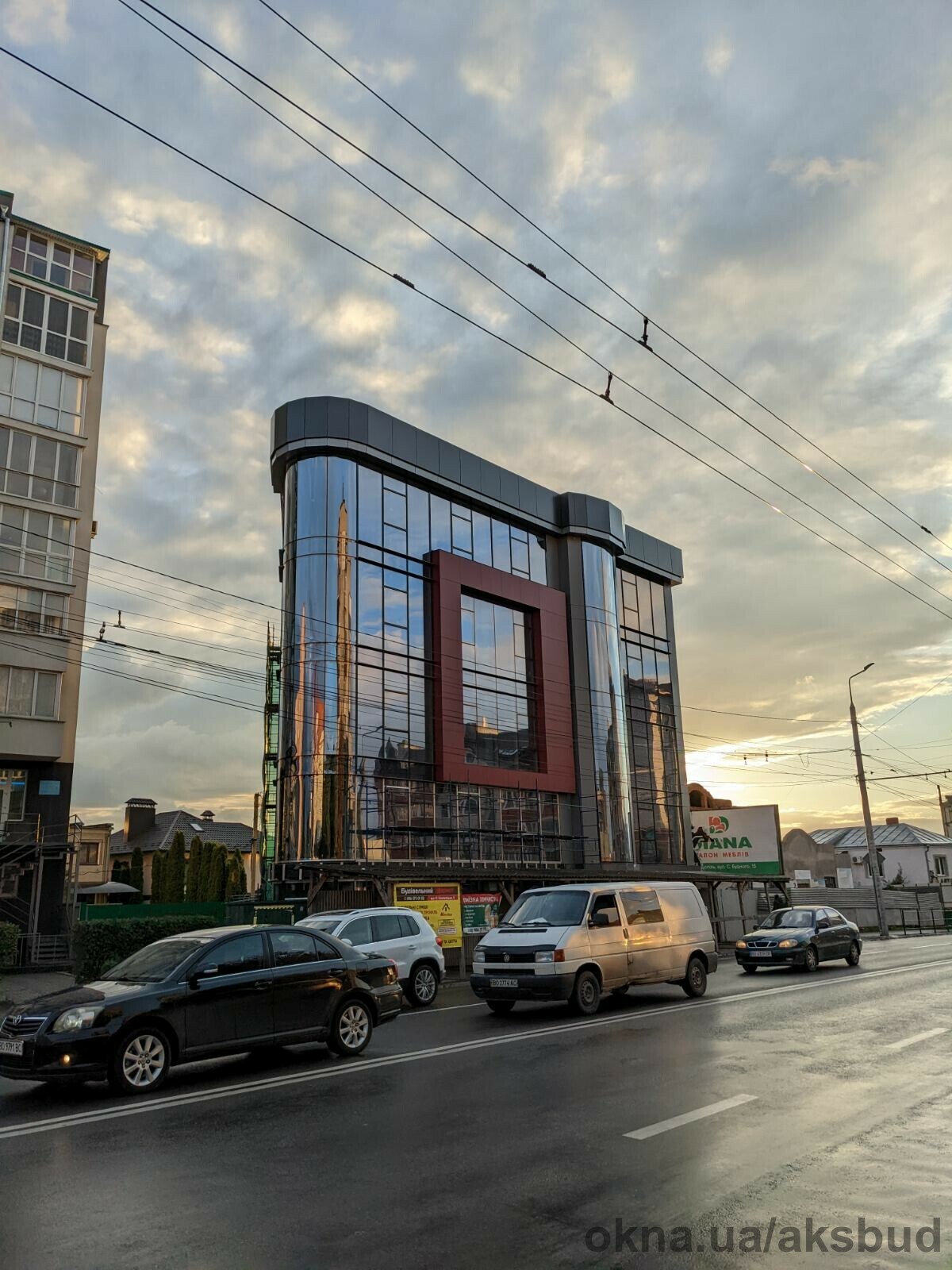Реализован проект: торгово-офисное здание в Тернополе