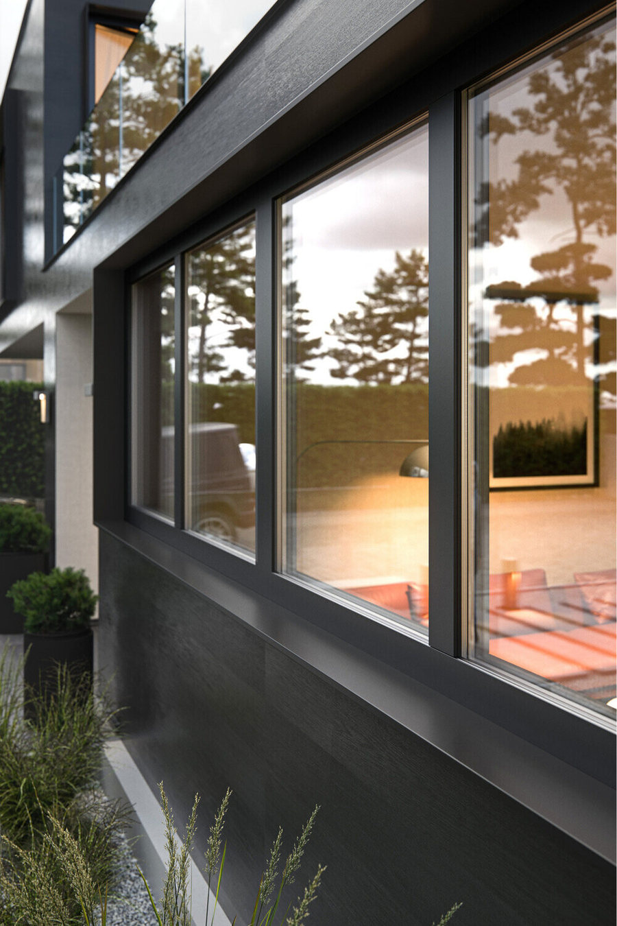 10% знижка на алюмінієві вікна, двері та розсувки в кольорі RAL 7016 (антрацит сірий)!