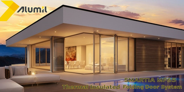 ALUMIL SMARTIA MF65 - три нові важливі сертифікати для системи складних дверей