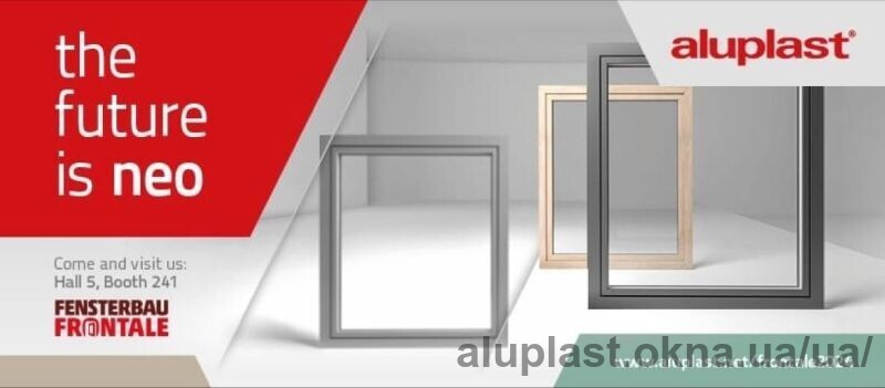 "The future is neo" aluplast demonstrates its products at FENSTERBAU FRONTALE 2024