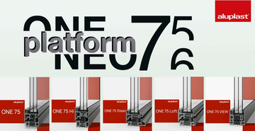 aluplast Україна розширила лінійку алюмінієвих систем ONE 75 на українському ринку