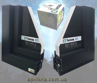 Новинка! WDS 8 S Антрацит пісчаний