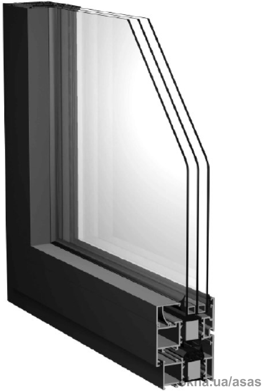 Нова віконно-дверна система від концерна "ASAS"! Профільна система RWT75 (Enerji Delta)