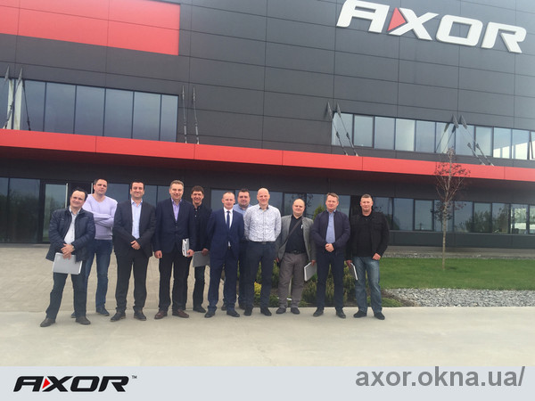 Компания AXOR INDUSTRY принимала у себя в гостях партнеров из Прибалтики.