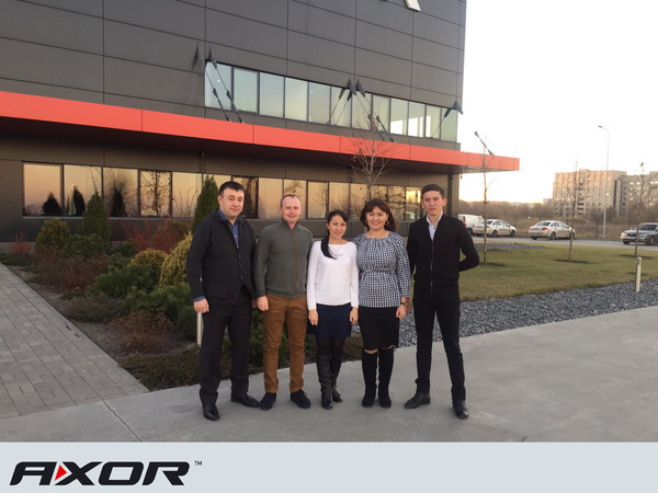 AXOR INDUSTRY посетили партнеры из Казахстана.