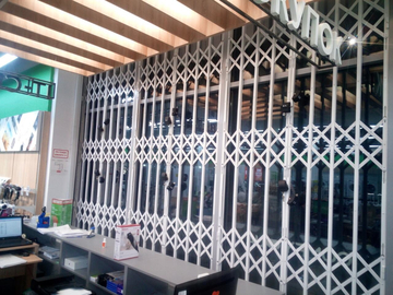 When ordering 20m2 of sliding grilles, a discount of 50 UAH per 1m2