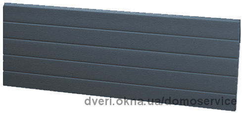 Новинка! Панель Base (узкая вагонка) в цвете RAL 7016 (Antracit)