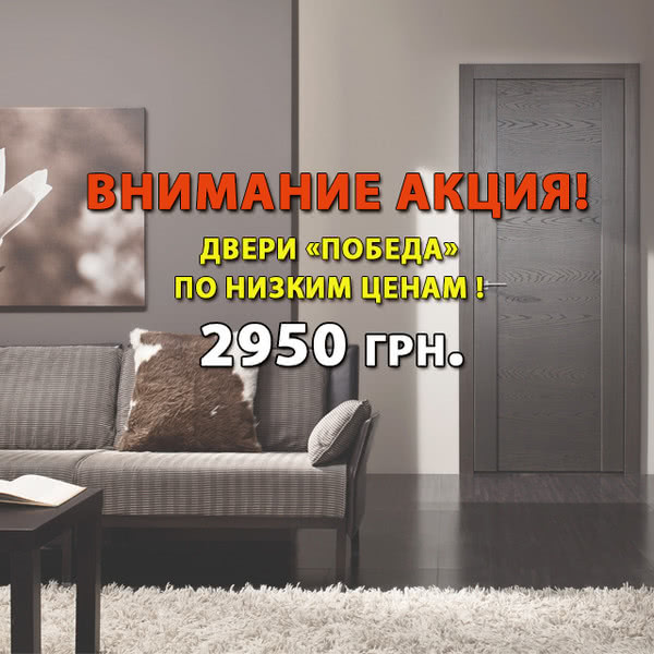 Акция! Двери «Победа» по низким ценам! Акция! Двери «Победа» по низким ценам!