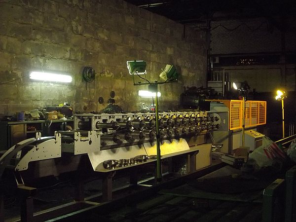 Освоен выпуск высокоскоростных профилегибочных линий