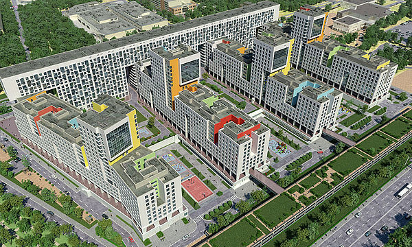 Компания Wintera выходит на международный уровень – остекление жилого комплекса «Акварели», самого инновационного российского проекта года