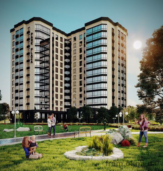 Компанія Framline робить скління житлового комплексу "Park Plaza"