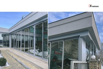 Framex SL 3000 став архітектурним акцентом ресторану «Версаль» у Чернівцях