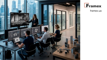 Академія Framex навчає партнерів: команда PLAMET пройшла практичну підготовку з алюмінієвих систем