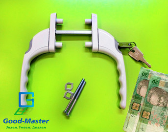 Новые двусторонние ручки для пластиковых дверей 189 грн.