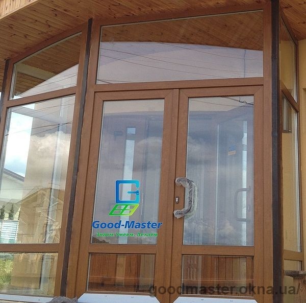 Компания Good Master предлагает цветные пластиковые окна и двери за неделю!