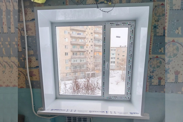 Новий проєкт «Городок»: встановили вікно з глянсовими відкосами у Павлограді