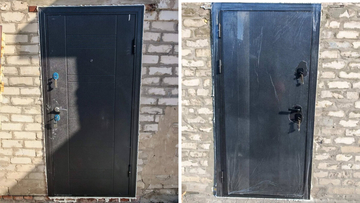 Городок встановив нові вхідні двері для приватного сектору