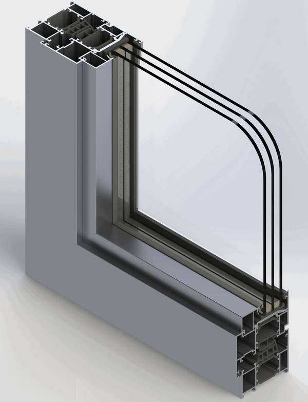 Расширение ассортимента - алюминиевые оконно-дверные системы