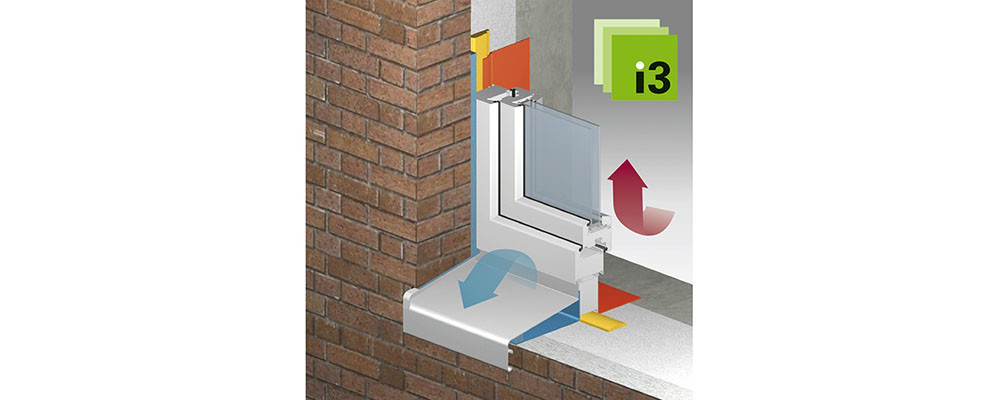 illbruck «i3» - інноваційна тришарова система ізоляції віконних швів