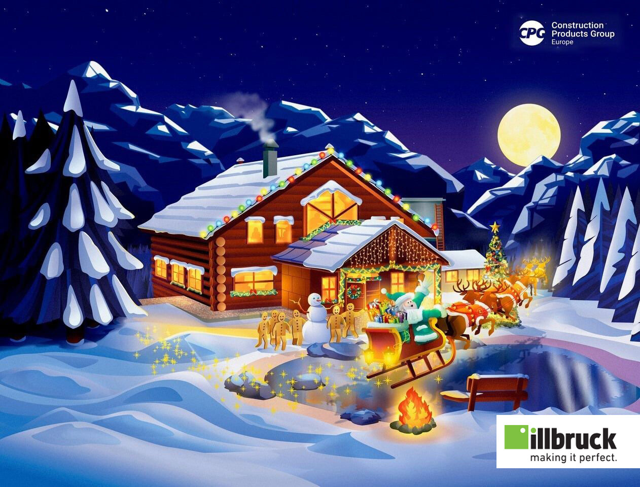 illbruck вітає з Новим Роком та Різдвом!