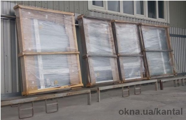 Компания Канталь отправляет окна в Америку!