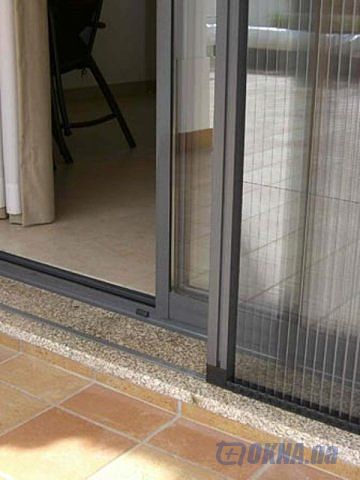 Раздвижная сетка-плиссе