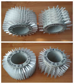 Зробили пробники щіток по густоті набивання пучків та жорсткості ворсу