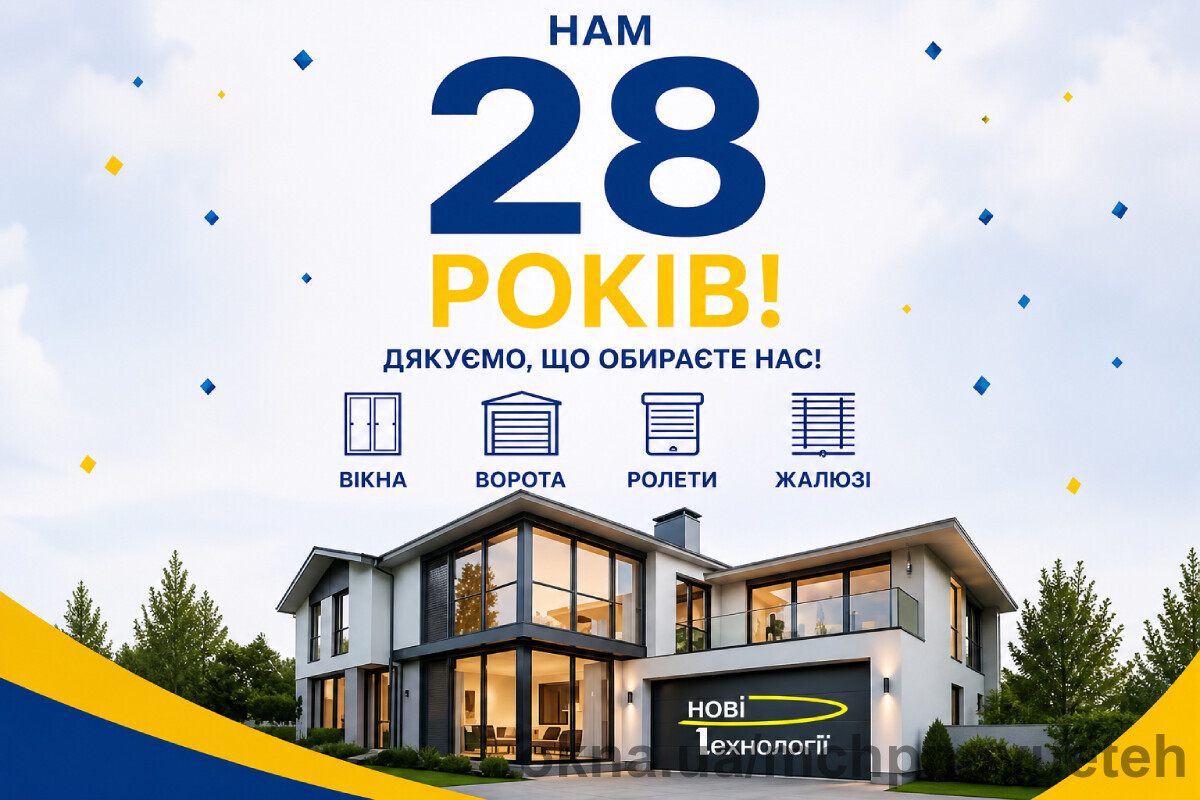 Фірмі «Нові технології» — 28 років: досвід, якому довіряють