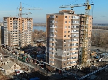 Завершено 1-й етап по скління ЖК «Набережний квартал» у м Дніпрі
