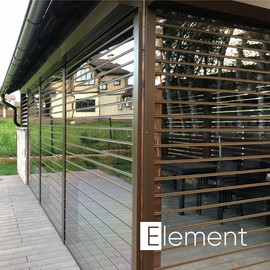 Прозорі ролети з полікарбонату PREMIROLL