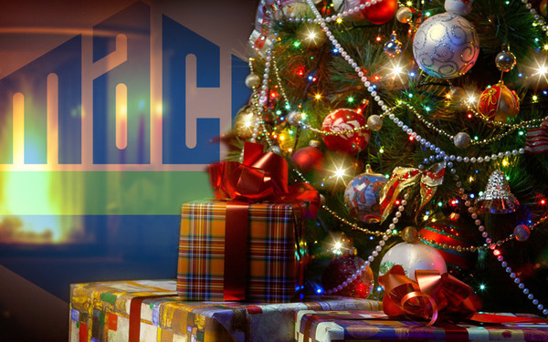 Компания MACO поздравляет с новогодними и рождественскими праздниками!