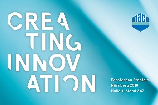 Maco at Fensterbau Frontale 2018