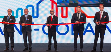 Saint-Gobain запустила модернизированную линию по производству флоат стекла мощностью 900 тонн в сутки