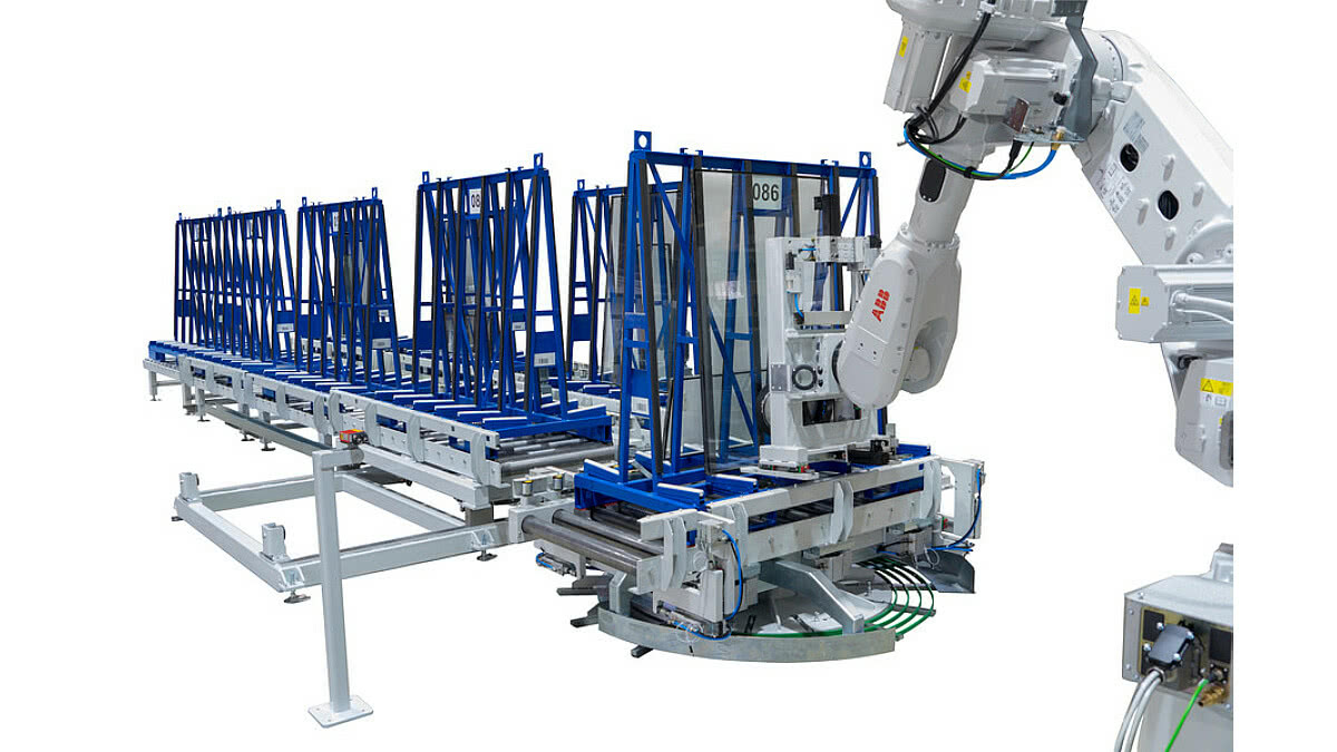 KMW Engineering представили робот для автоматизації сортування склопакетів