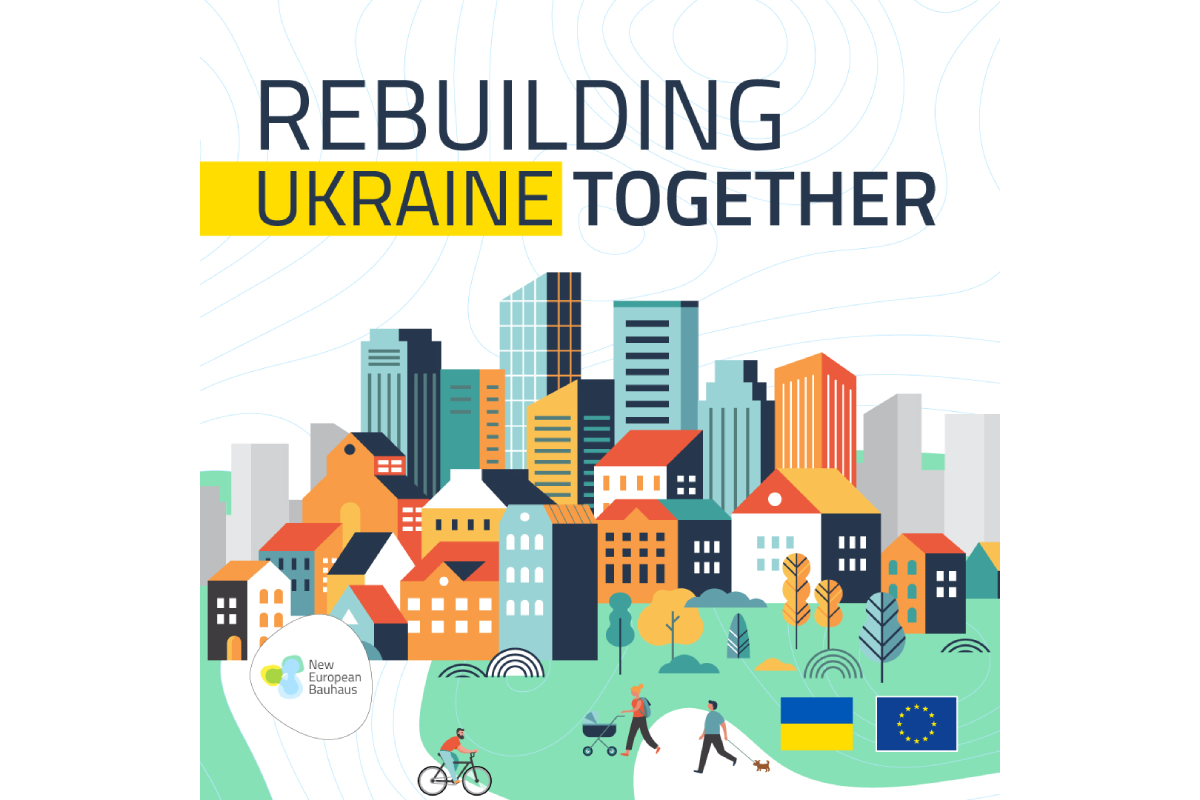 Ukrainian cities to be rebuilt according to 'New European Bauhaus' principles