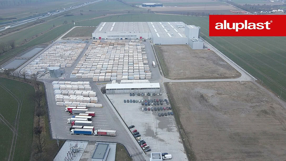 Production of PVC profiles has started at the new Aluplast's plant in Poland