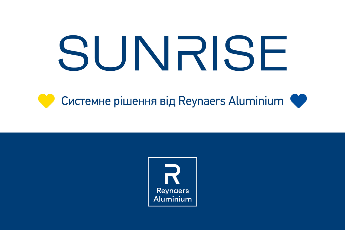 Reynaers розробив алюмінієву систему лише для проєктів з відбудови України