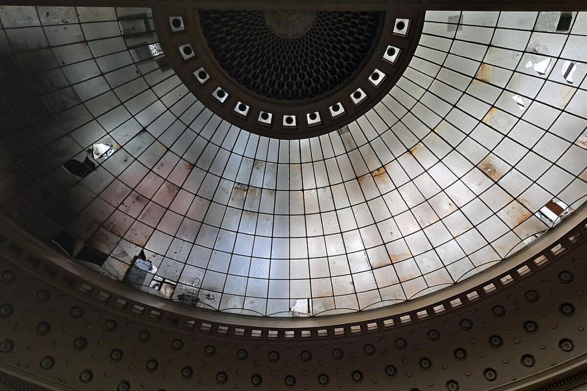Скляний купол Будинку учителя відновить World Monuments Fund