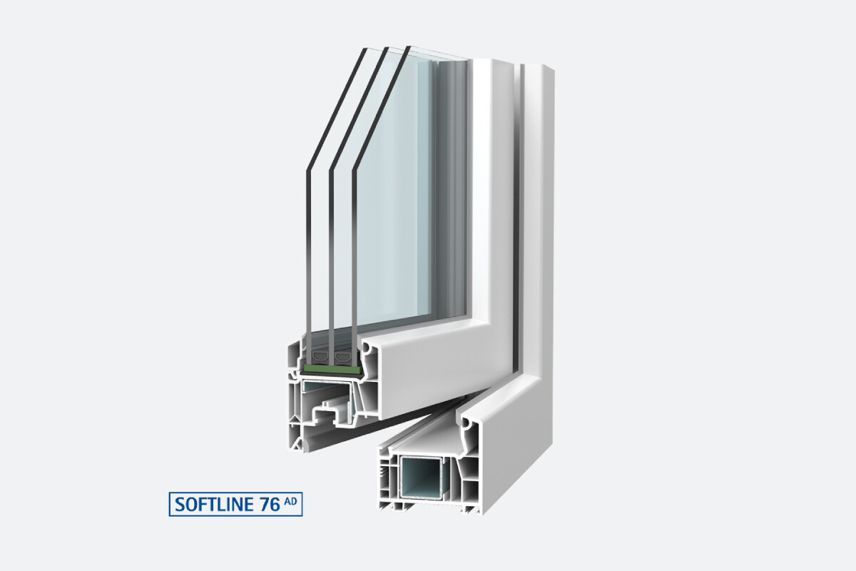The OKNA.ua catalogue of profile systems has been supplemented with Veka profiles with a mounting width of 76 mm