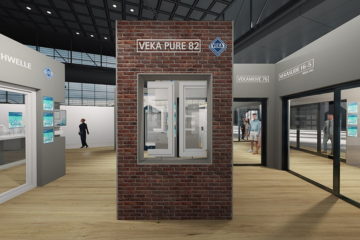 VEKA präsentiert neues System Pure 82 auf der FENSTERBAU FRONTALE 2024