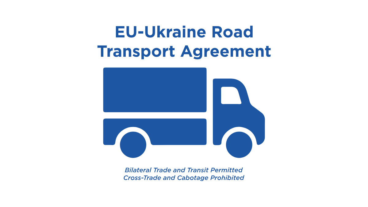 The "Transport Visa-Free" agreement between Ukraine and the EU has been extended and includes several changes