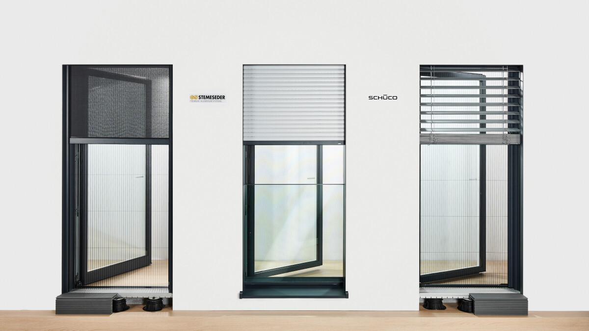 Schüco presents a modular universal system for windows, terraces, and lift-and-slide doors