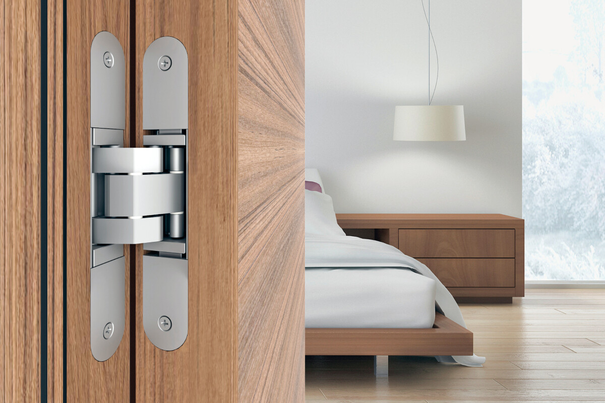 AGB has released new concealed hinges for doors with heavy panels