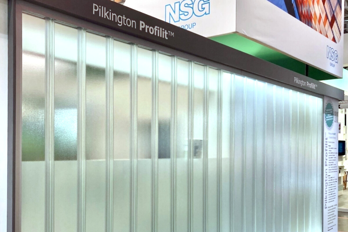 Pilkington is developing a series of designer glass panels and offering greater transparency